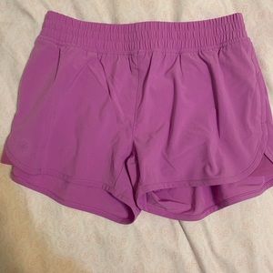 Athleta girl purple shorts size large